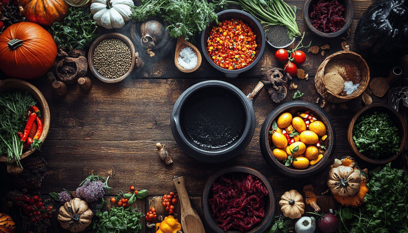 Préparation d'oeufs de dragon pour Halloween : un guide de recette coloré